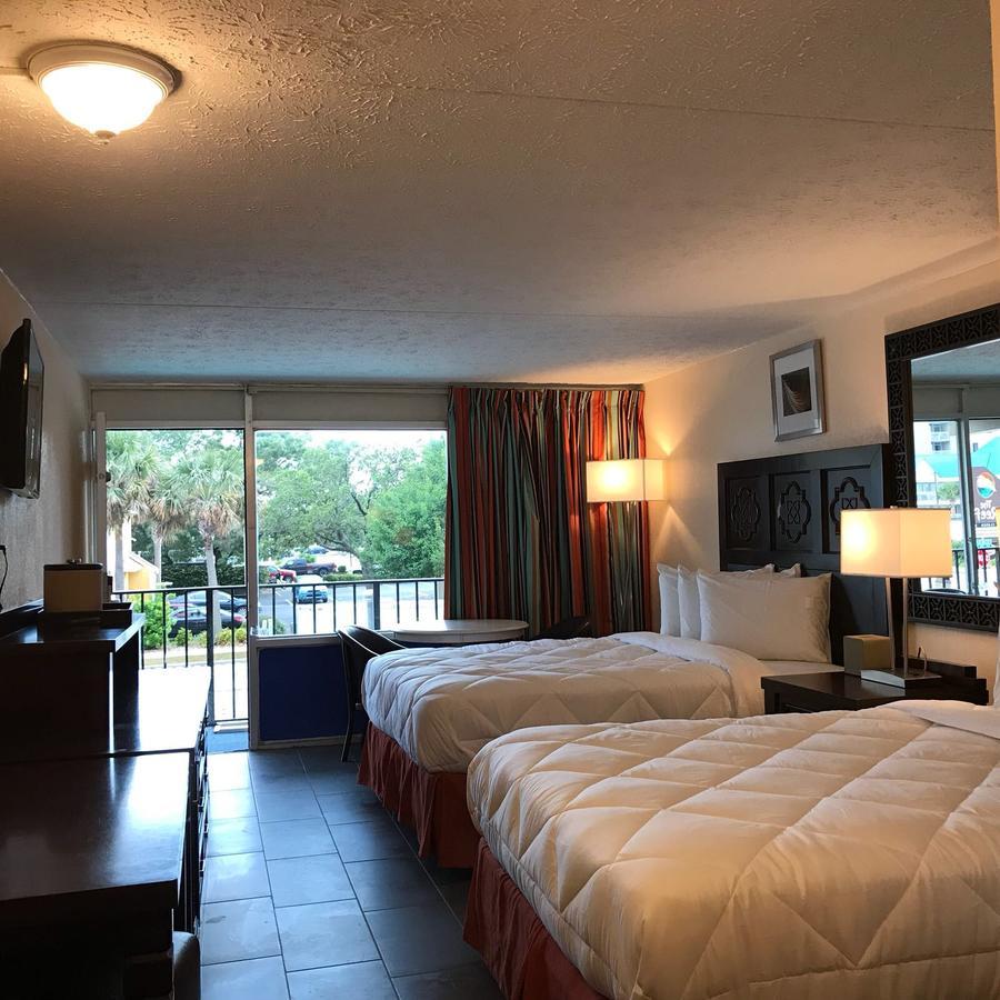 Ocean Breeze Motel Myrtle Beach Bagian luar foto