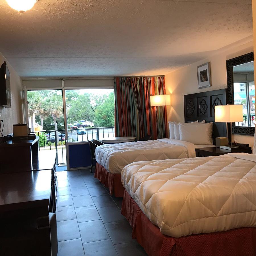 Ocean Breeze Motel Myrtle Beach Bagian luar foto